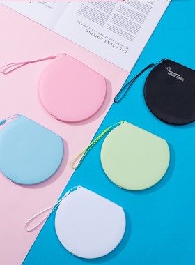 PP Mask holder box Round Save masks Box Disposable Mask Sto