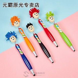 Mop Topper Pens Screen Cleaner Stylus Pens 3-In-1 Stylus Pen