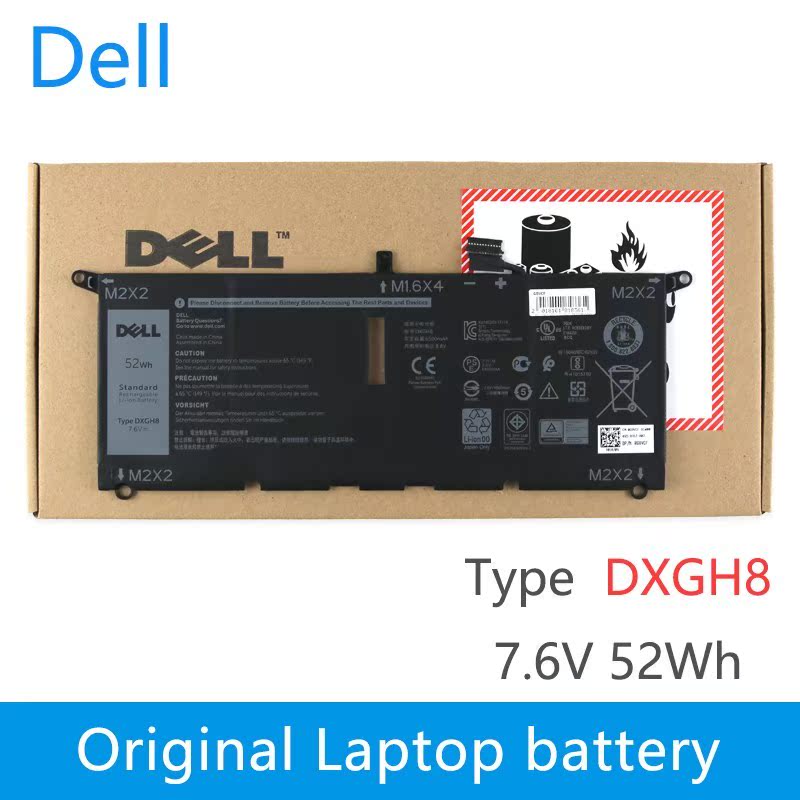 Original New Replacement Laptop Battery For  XPS13 9370 9380