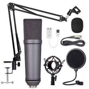 2021 New Condenser Microphone for PC phone Large Diaphragm