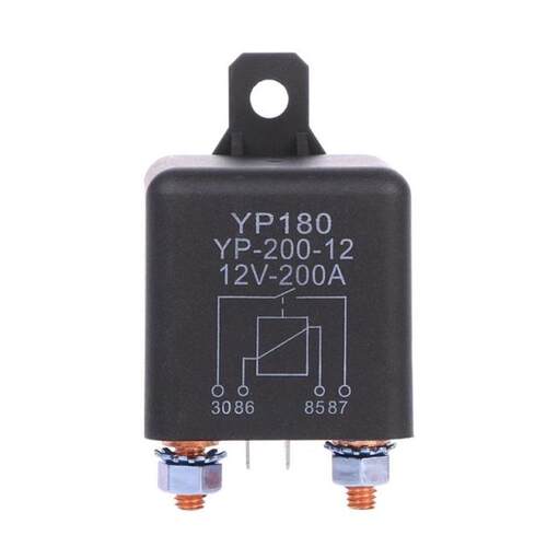 12V DC 200A High Power Car Relay Truck Motor Continuous Type