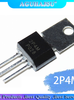 10pcs/lot 2P4M SCR thyristors 2A 500V TO-202 package new ori