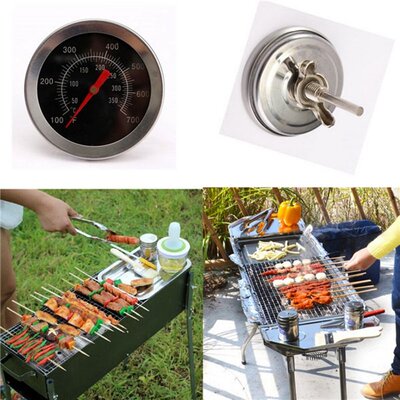 2021 HOT Stainless Steel BBQ Smoker Pit Grill Bimetallic the
