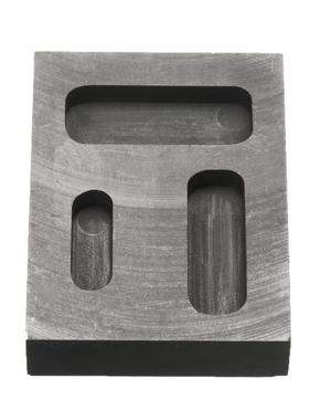 3 Holes Graphite Ingot Mold Graphite Melting Casting Ingot B