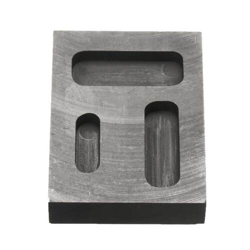3 Holes Graphite Ingot Mold Graphite Melting Casting Ingot B