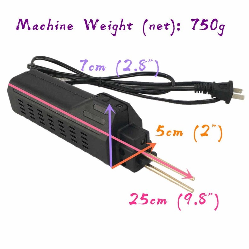Hot Stapler for Repairing Car Bumper Fender Fairing Welder P