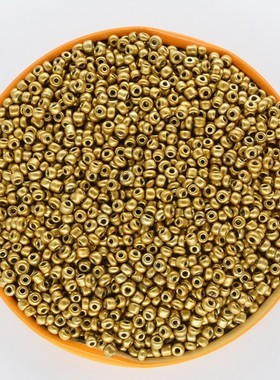 Gold Color  Bugle Czech Glass Seed Spacer Beads 1000pcs/lot