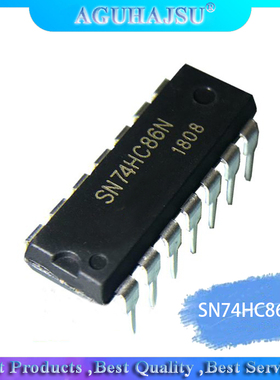 10PCS SN74HC86N DIP14 SN74HC86 DIP 74HC86N 74HC86 new and or