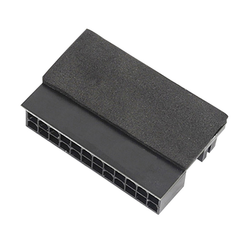 24pin atx power supply adapter 90 degree power wire mounting