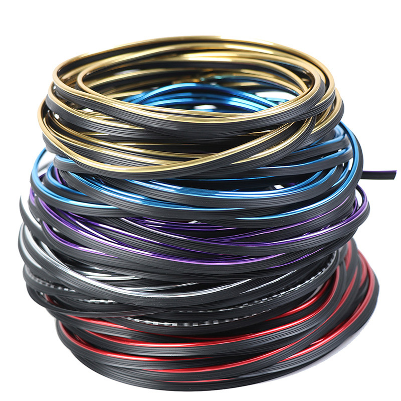 5M Universal Auto Chrome Car Seal Accessories Styling Interi