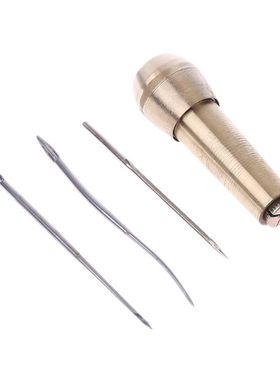 Useful Canvas Leather Tent Sewing Awl Hand Stitcher