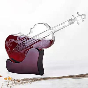 Creative high-end violin decanter wine whisky decanter bottl