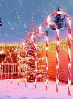 Christmas cane light lighting decoration holiday new year d