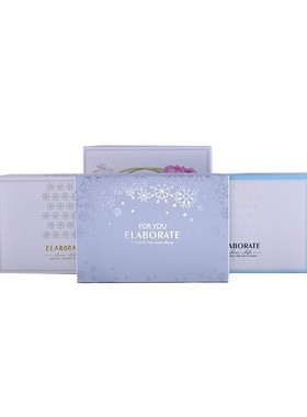 Snowflake crisp packaging box 6 pieces 80g egg yolk crisp bo