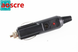 12V/24V 3A Car Accessory Male Cigarette Lighter Socket Conve