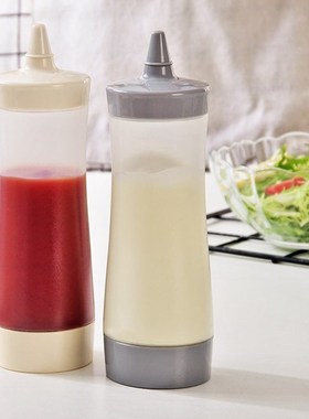 Sauce Bottle Mustard Tomato Sauce Condiment Dispenser Contai