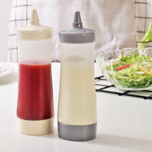 Sauce Bottle Mustard Tomato Sauce Condiment Dispenser Contai