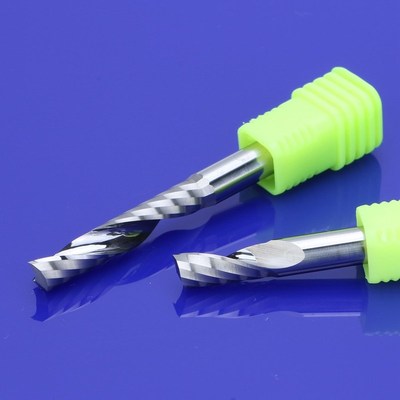 50Pcs AAA TOP Single Flute Spiral Cutter CNC End Mill Carbid