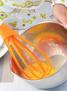 Multifunctional Rotary Egg beater Mixer Kitchen Egg Whisk Ba