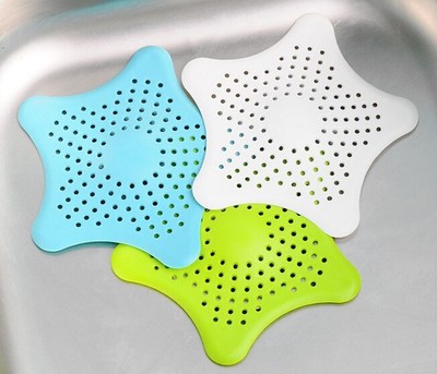 1Pc Silicone Sink Drain Filter Bathtub Hair Catcher Stopper