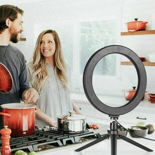 10 Inch Selfie Ring Light With Tripod Stand Cell Phone Hold