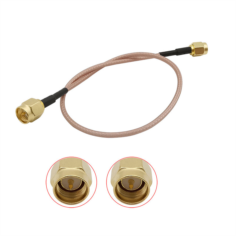 SMA Male to SMA Male RF Coaxial Connector RG316 Pigtail Cabl
