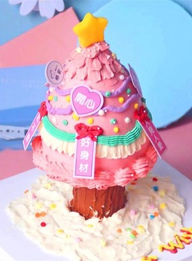 Wishing tree cake piling bracket gasket baking accessories t