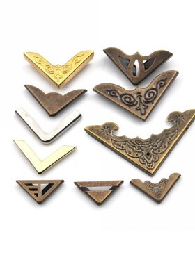 12PCS wholesale Book Corner Protector Box Book Scrapbook Met