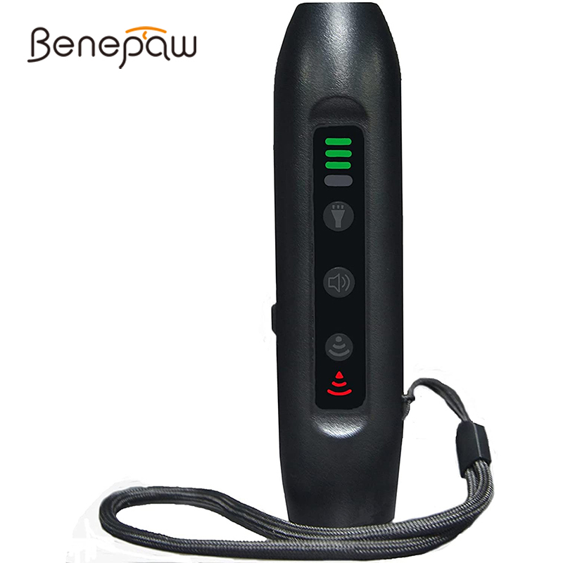 Benepaw Ultrasonic Dog Repeller Bark Deterrent 3 In 1 Flash