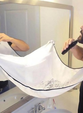 Male Bathroom Apron Man Beard Apron Hair Shave White Apron F