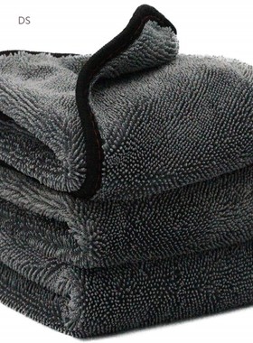Car Wash Towel Microfiber Car Cleaning Drying Cloth Hemming