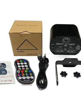 60 Patterns Led Disco Light Music Control RGB DJ Laser Proje