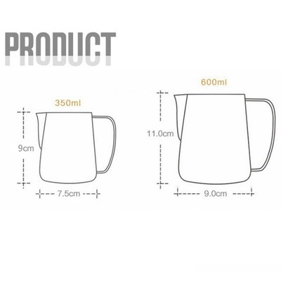 Kitchen-Tools Jug Espresso Milk-Frothing-Jug Barista Coffee-