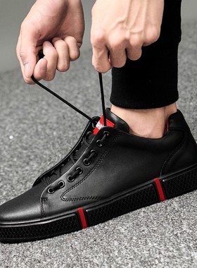 men Genuine Leather Shoes Men Flats Fashion Men's Casual