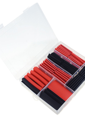 74PCS Waterproof 3:1 With Glue Dual Wall PE Heat Shrinkable