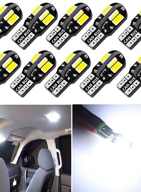 10x Error Free T10 LED W5W 2825 Interior Light Bulb  BMW E46