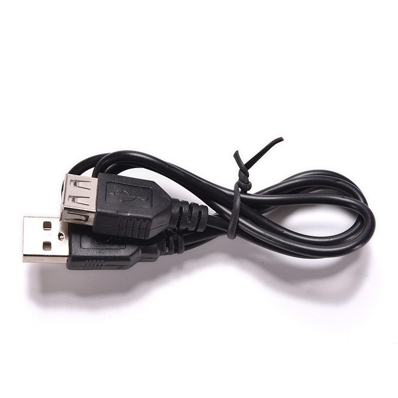 1PC Black USB 2.0 A Male to A Female USB Cable Extension 50C