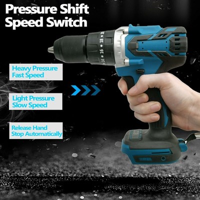 3 in 1 Cordles Brushless Electric Hammer Drill Electric Scre