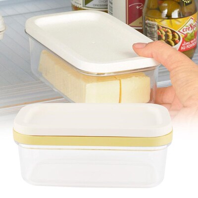 Butter Box Cheese Container Keeper With Grater Cutting Net F