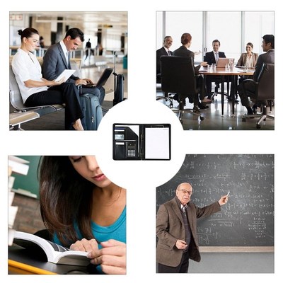 Portable Business Padfolio Portfolio Case,PU Portfolio Folde