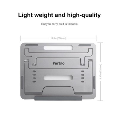 Parblo PR110 Adjustable Tablet Stand with Metal Appearance
