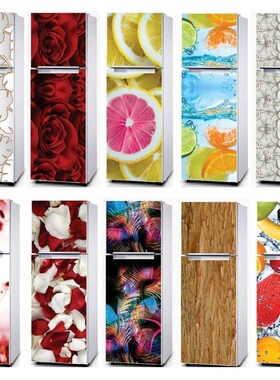 Freezer Sticker Wallpaper Refrigerator-Wrap Fridge-Door-Cove