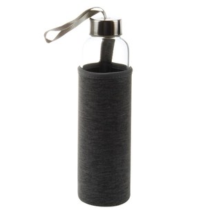 HOT Glass Sport Water Bottle with Tea Filter Infuser Protect