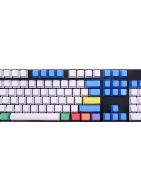 108Pcs No letters Key Cap Set PBT Lightproof Keycaps for Me