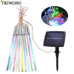 Solar Meteor Shower Rain Lights 10 ube 200 LEDs Outdoor Chri