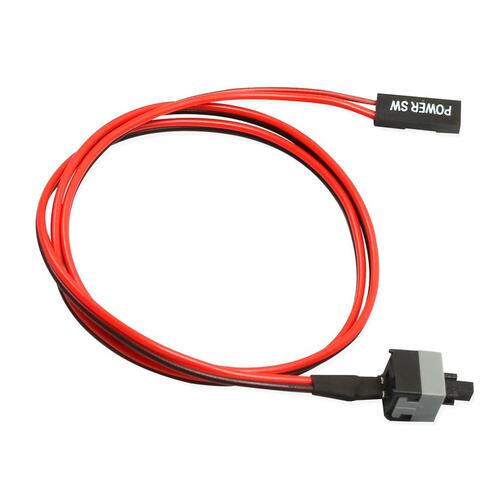 50Cm 2 Pin Sw Pc Power Kabel Op/Off Drukknop Computer Case H