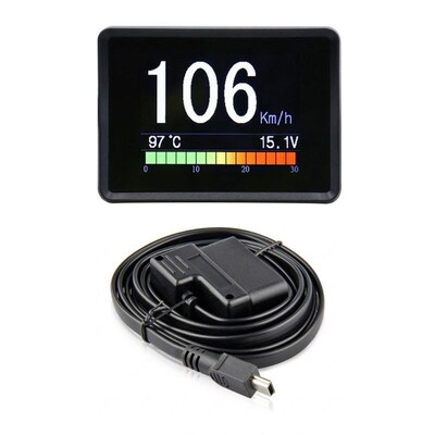 niversal Car Smart Digital Meter Head p Display OBD II Syste