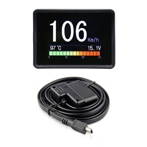 niversal Car Smart Digital Meter Head p Display OBD II Syste