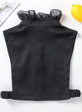 2022 feminino doce camada agaric babados suporte falso colar