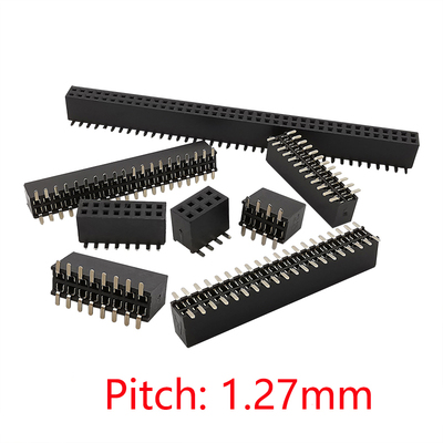 10Pcs SMT SMD 1.27mm Double Row Female 2*3/4/5/6/7/8/10/12/1
